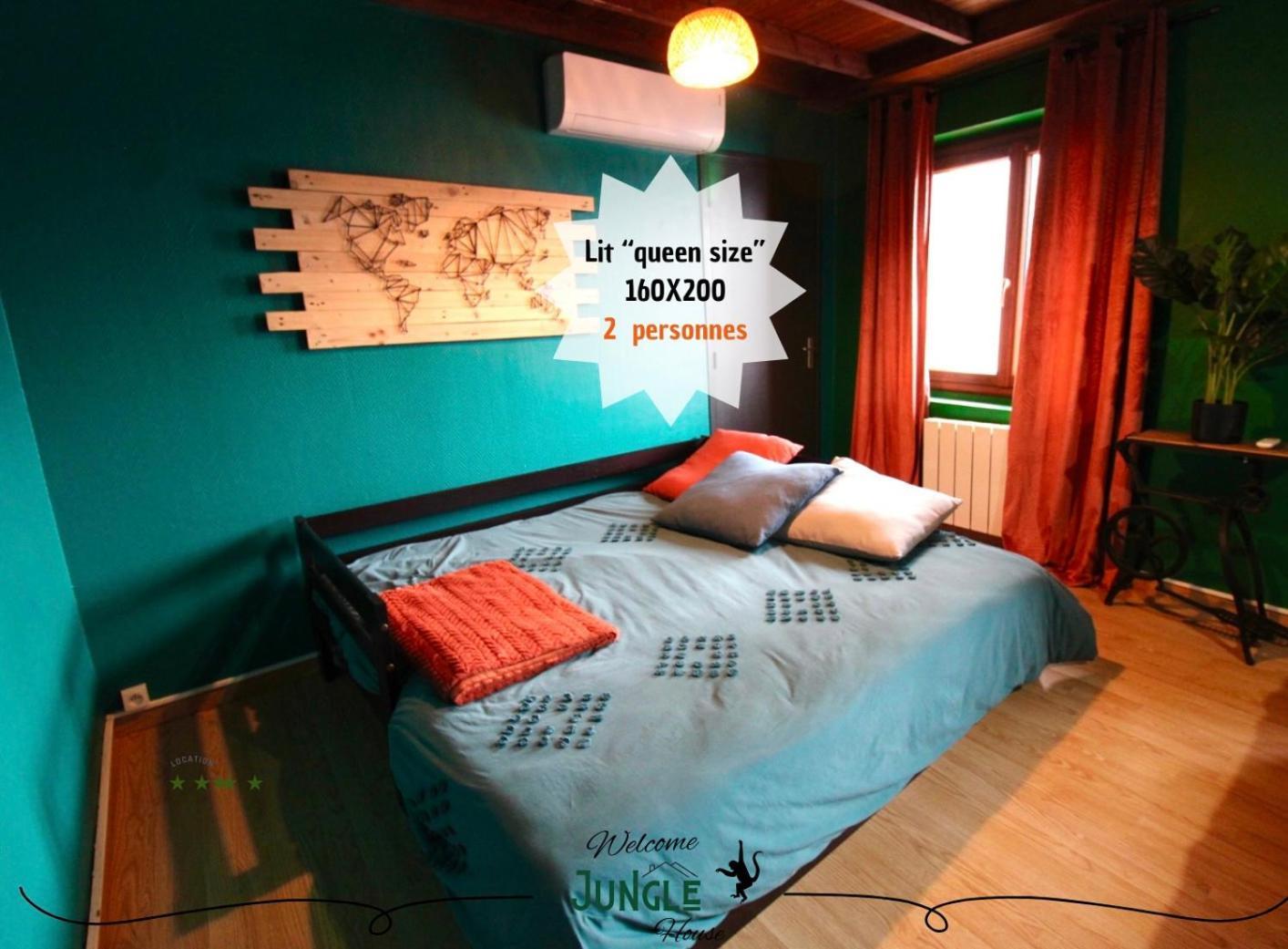 Maison "Jungle House" 90 M2 Billard, Retroprojecteur, Bar A Jeux , Vinyle, Wifi Fibre, Ideal Pro & Famille A Монбризон Экстерьер фото