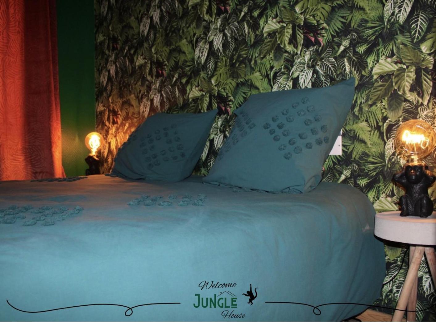 Maison "Jungle House" 90 M2 Billard, Retroprojecteur, Bar A Jeux , Vinyle, Wifi Fibre, Ideal Pro & Famille A Монбризон Экстерьер фото